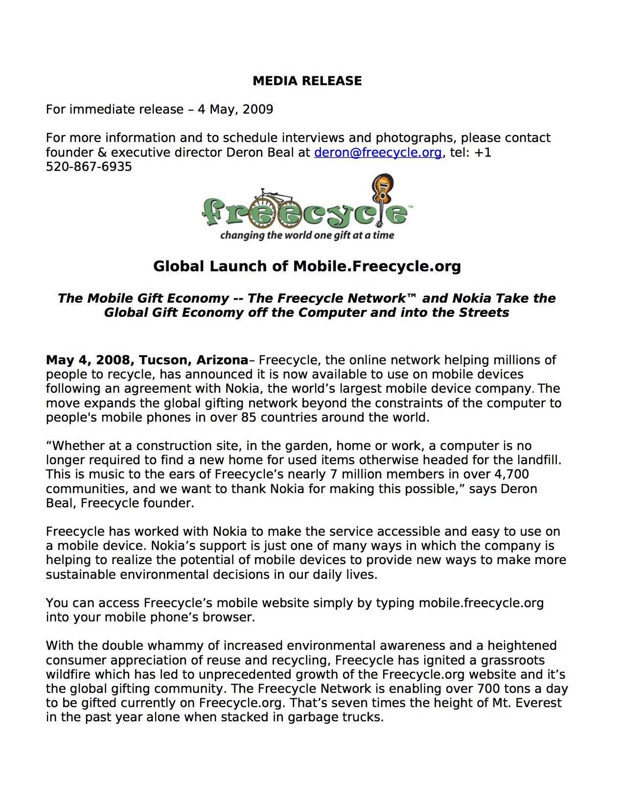 09-05-04 Freecycle Nokia press release.jpg